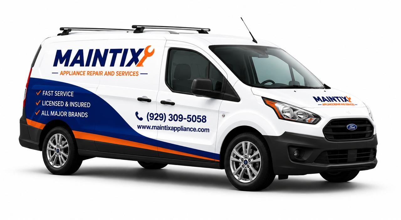 Maintixappliance service vehicle